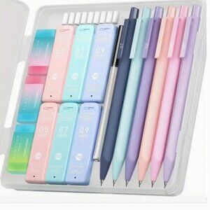 Mechanical Pencil Set 0.7mm (13 Pieces + Case)